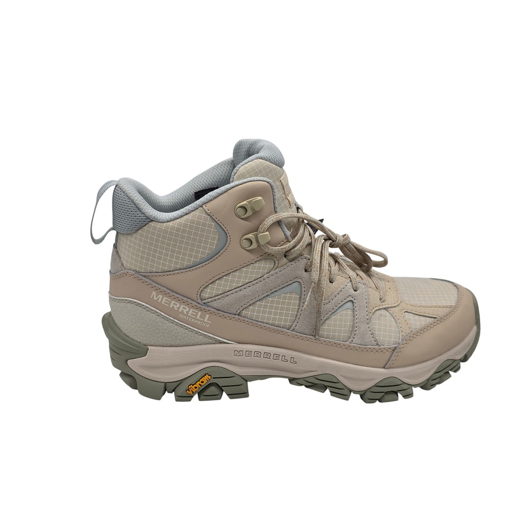 Merrell Thermo Snow Grip Mid Waterproof Womens 9 Eggshell Boots J038758